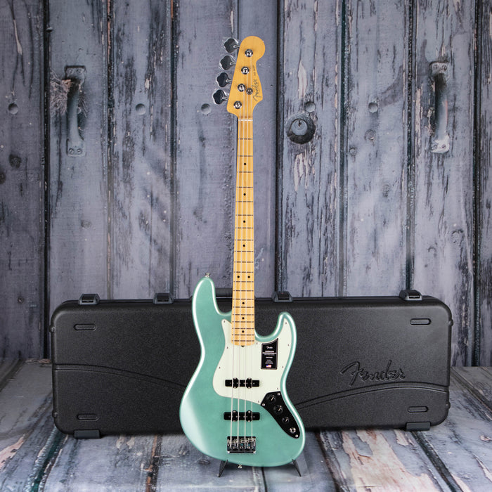 Fender American Professional II Jazz Bass, Mystic Surf Green