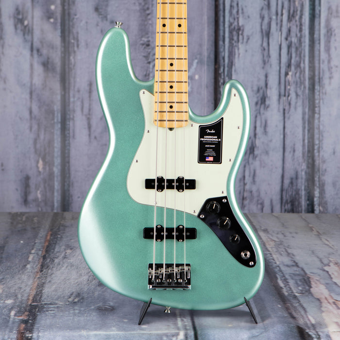 Fender American Professional II Jazz Bass, Mystic Surf Green