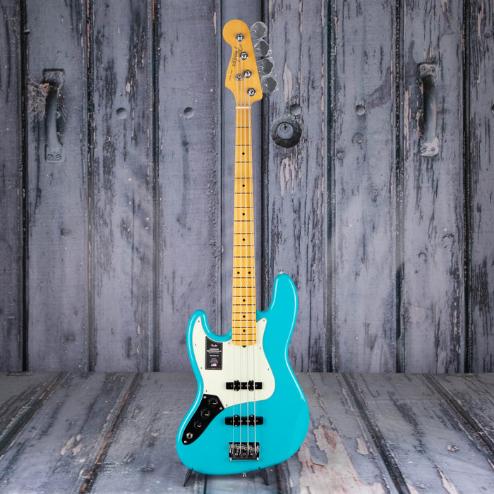 Fender American Professional II Jazz Bass Left-Handed, Miami Blue