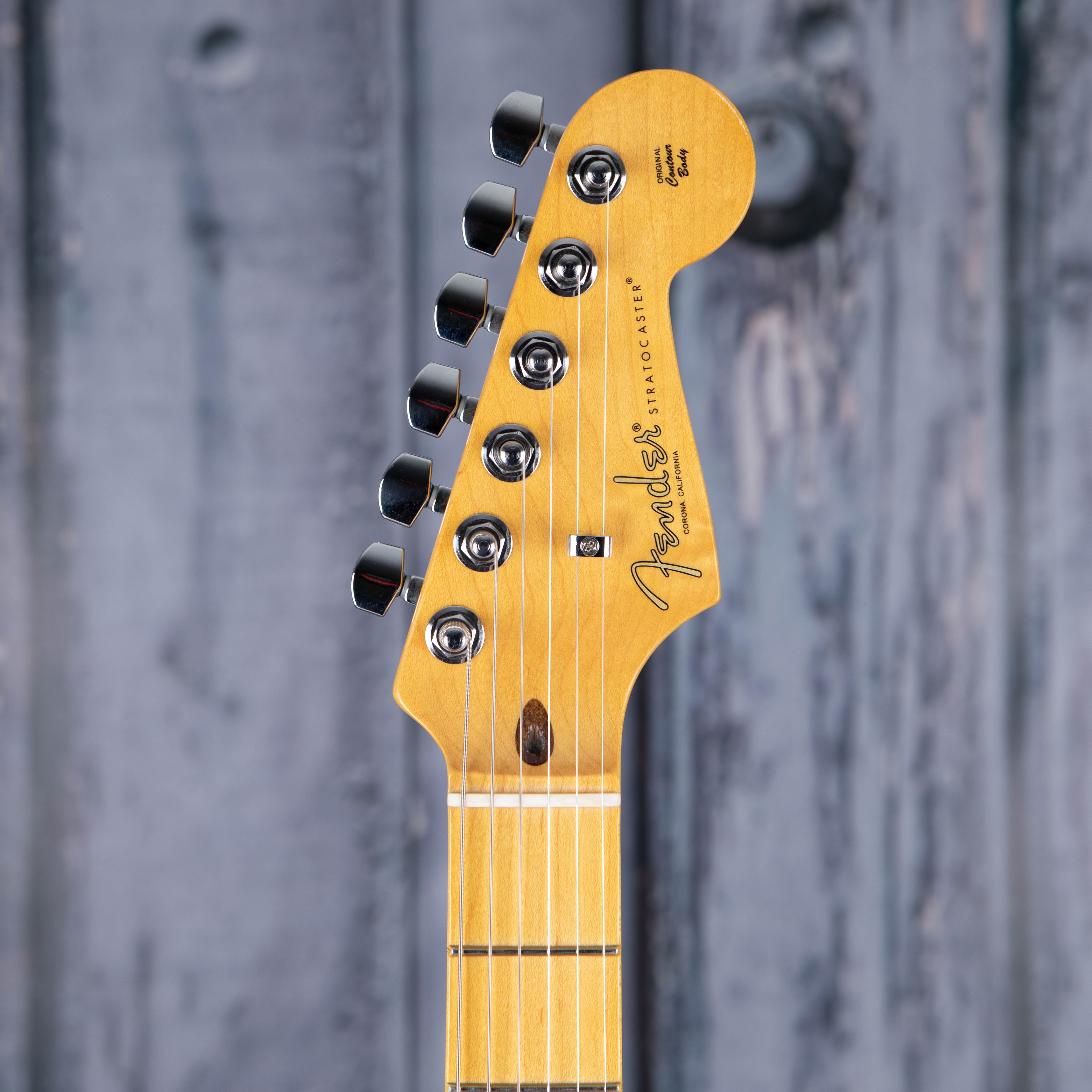 Fender American Professional II Stratocaster Electric Guitar, 3-Color Sunburst, front headstock