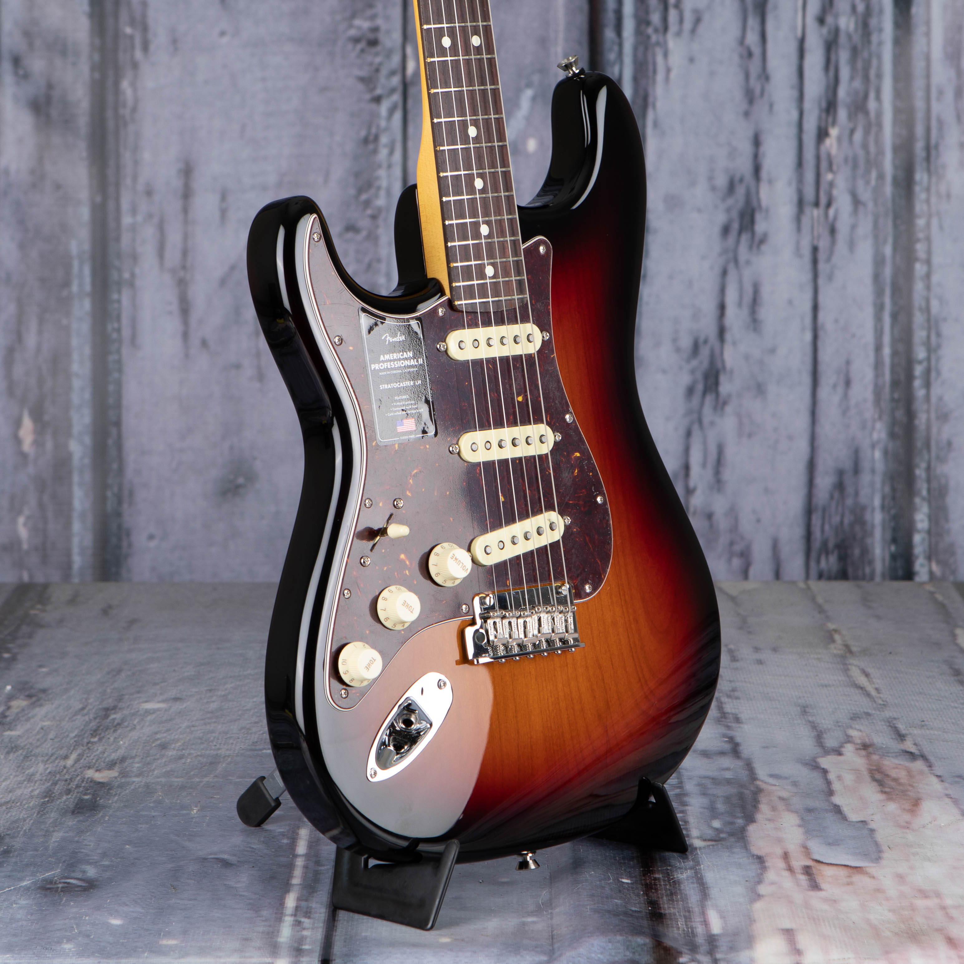 Fender american professional stratocaster left handed on sale