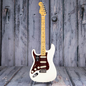 Fender American Professional II Stratocaster Left-Handed Electric Guitar, Olympic White, front