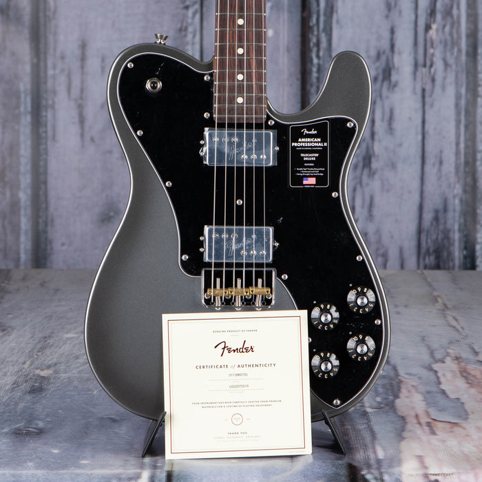 Fender American Professional II Telecaster Deluxe, Mercury For Sale