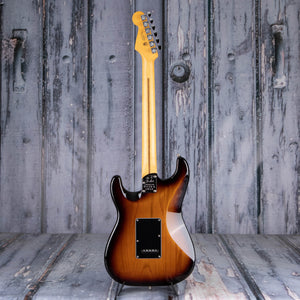 Fender American Ultra Luxe Stratocaster, Maple Fingerboard, 2-Color Sunburst, back