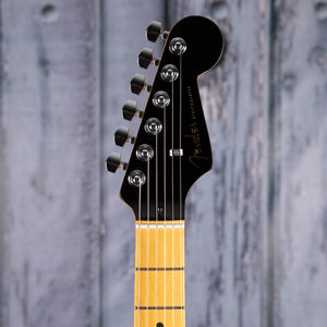 Fender American Ultra Luxe Stratocaster, Maple Fingerboard, 2-Color Sunburst, front headstock