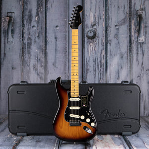 Fender American Ultra Luxe Stratocaster, Maple Fingerboard, 2-Color Sunburst, case