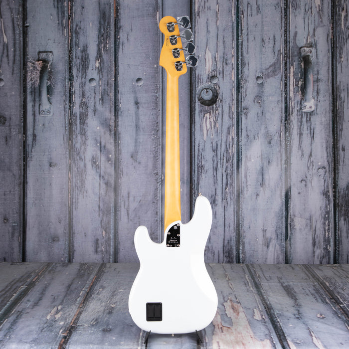 Fender American Ultra Precision Bass, Maple Fingerboard, Arctic Pearl