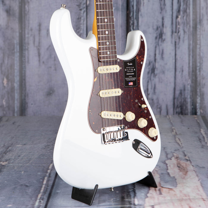 Fender American Ultra Stratocaster, Rosewood Fingerboard, Arctic Pearl