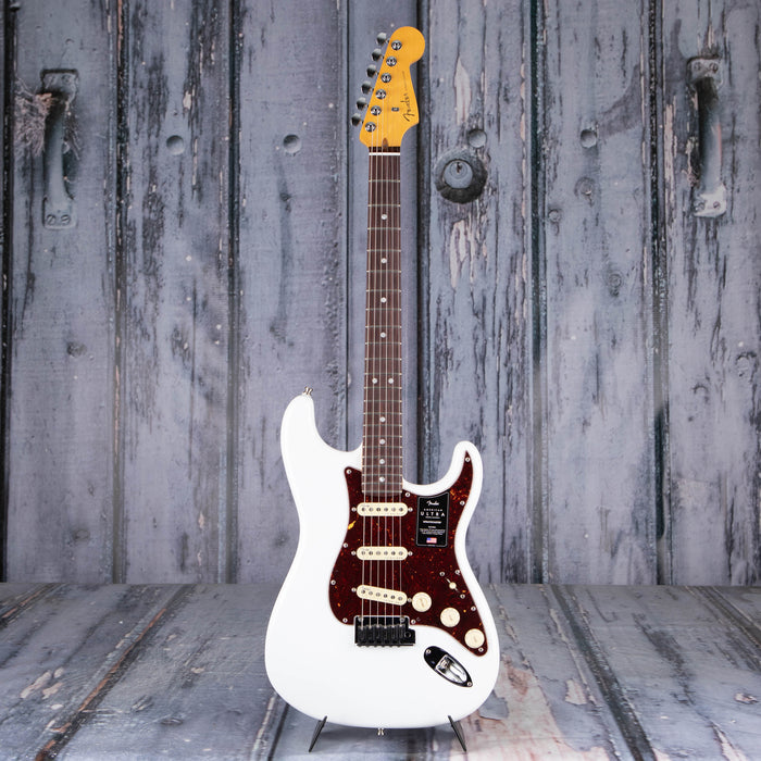 Fender American Ultra Stratocaster, Rosewood Fingerboard, Arctic Pearl