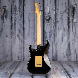 Fender American Ultra Stratocaster HSS Electric Guitar, Maple Fingerboard, Texas Tea, back