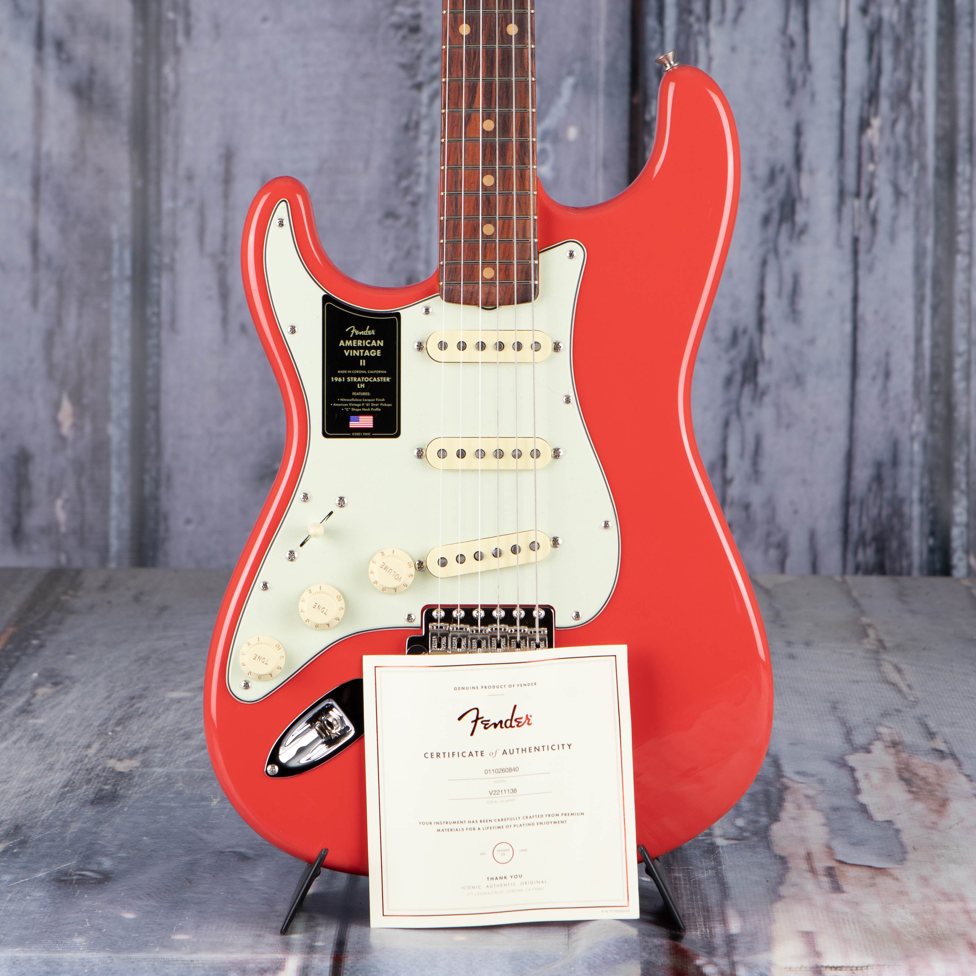 Left handed american stratocaster on sale
