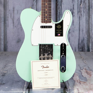 Fender American Vintage II 1963 Telecaster Electric Guitar, Surf Green, coa