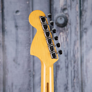 Fender American Vintage II 1973 Stratocaster Electric Guitar, Lake Placid Blue, back headstock