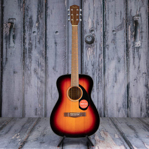 Fender CC-60S Concert Acoustic Guitar, 3-Color Sunburst, front