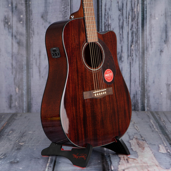 Fender CD-140SCE All-Mahogany Dreadnought Acoustic/Electric, Natural