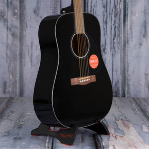 Fender CD-60 Dreadnought V3 Acoustic Guitar, Black, angle