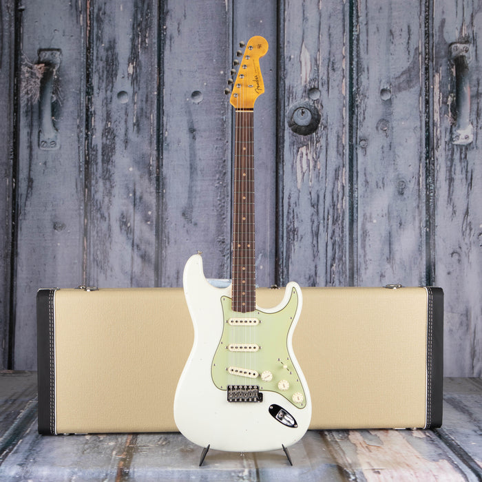 Fender Custom Shop Limited 1964 Stratocaster Journeyman Closet Classic, Aged Olympic White