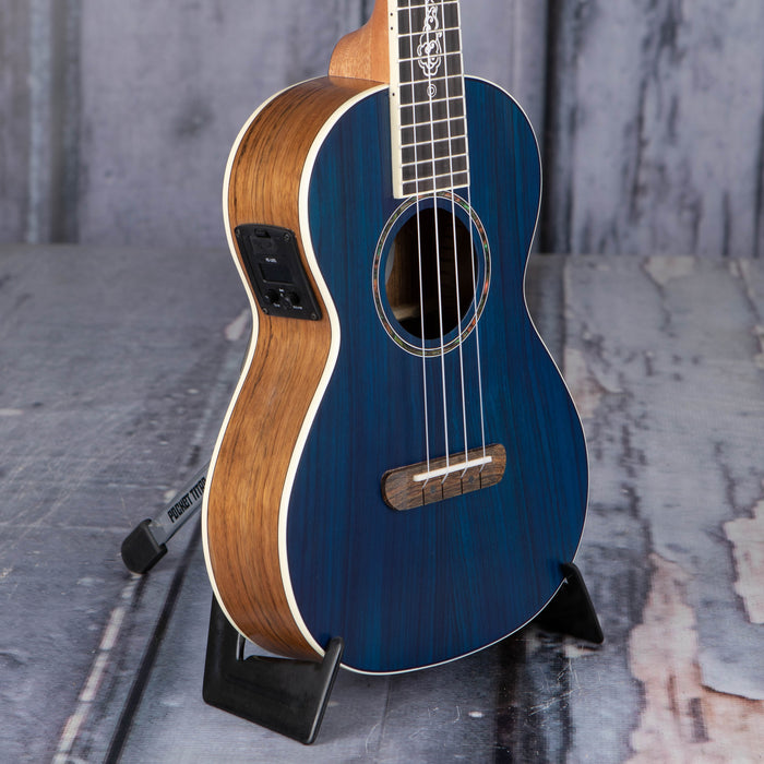 Fender Dhani Harrison Acoustic/Electric Uke, Sapphire Blue