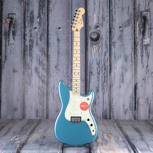 Fender Duo Sonic Electric Guitar, Tidepool, front