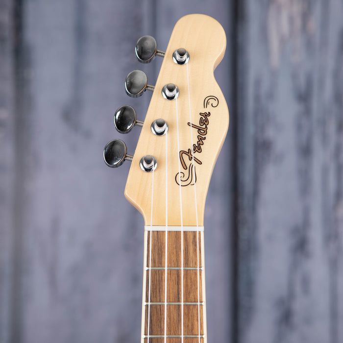 Fender Fullerton Tele Acoustic/Electric Uke, Butterscotch Blonde
