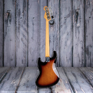 Fender Gold Foil Jazz Bass Guitar, 2-Color Sunburst, back