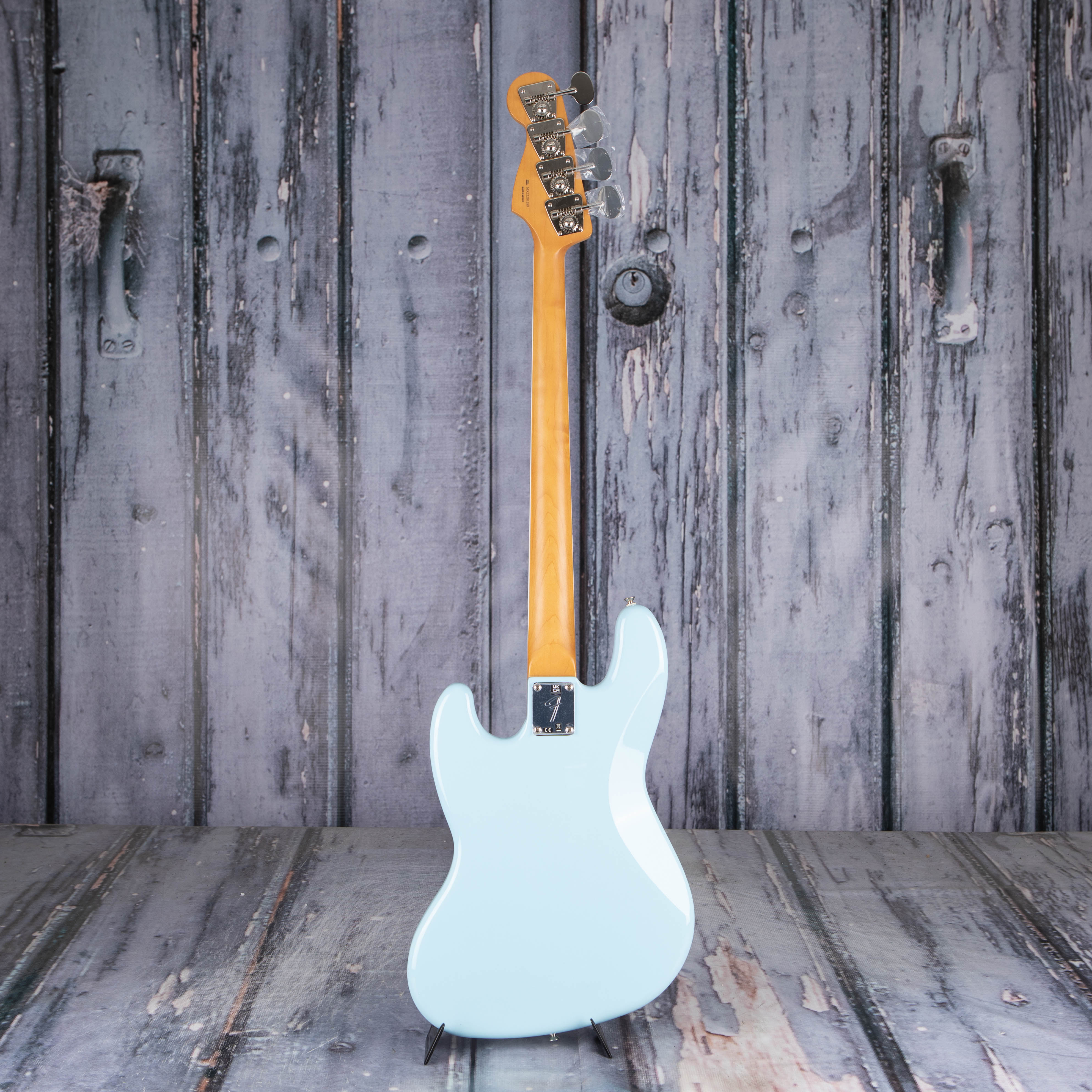 Used Fender Gold Foil Jazz Bass, Sonic Blue | For Sale | Replay