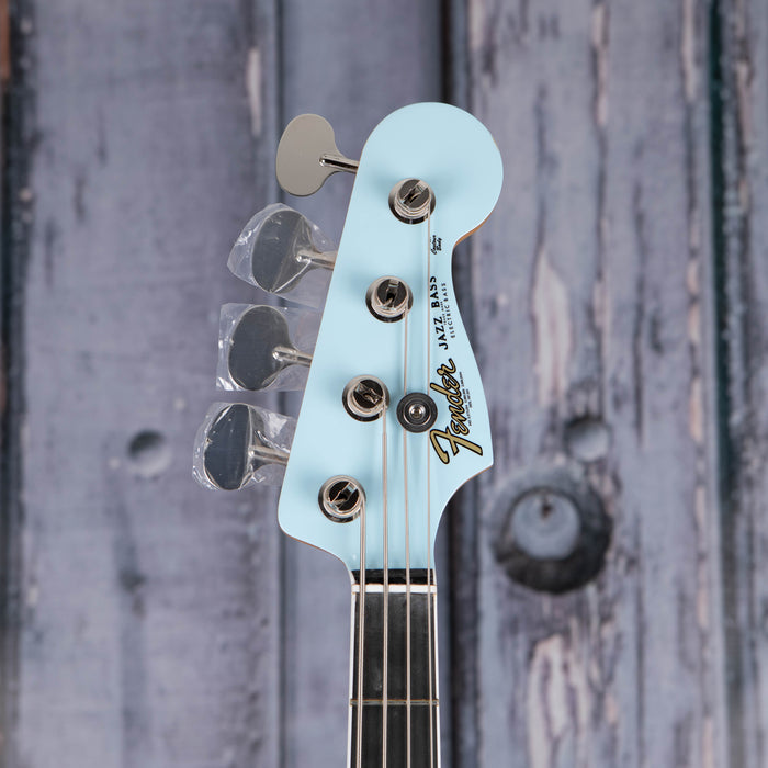 Fender Gold Foil Jazz Bass, Sonic Blue