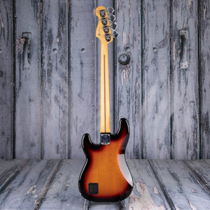 Fender Player Plus Precision Bass Guitar, 3-Color Sunburst, back