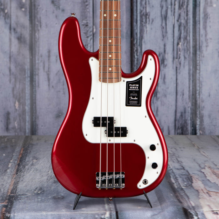 Fender Player Precision Bass, Candy Apple Red For Sale Replay