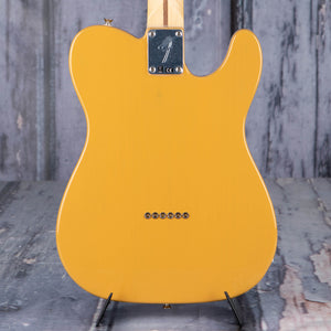 Fender Player Telecaster Left-Handed Electric Guitar, Butterscotch Blonde, back closeup