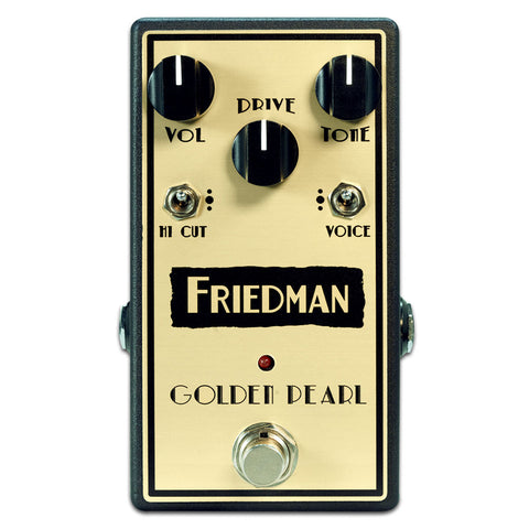 Friedman Golden Pearl Overdrive Pedal