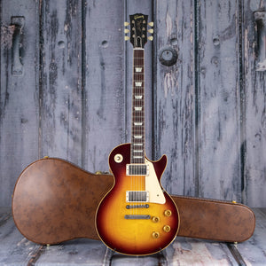 Gibson Custom Shop 1958 Les Paul Standard Reissue VOS Electric Guitar, Bourbon Burst, case