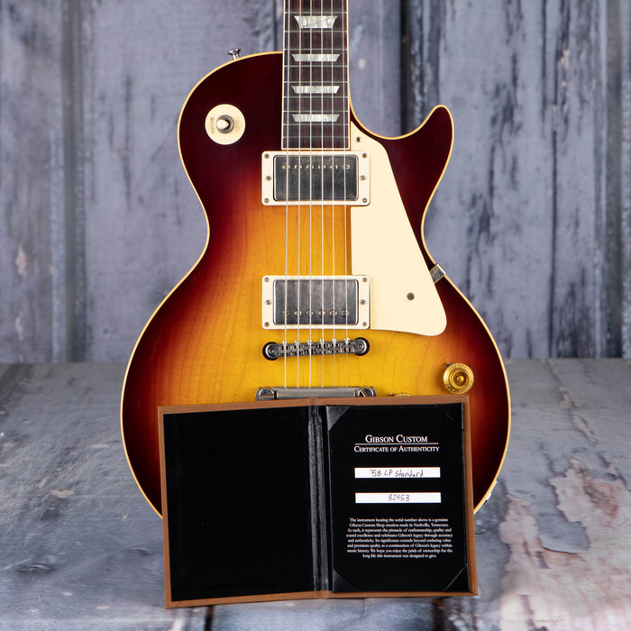 Gibson Custom Shop 1958 Les Paul Standard Reissue VOS, Bourbon Burst