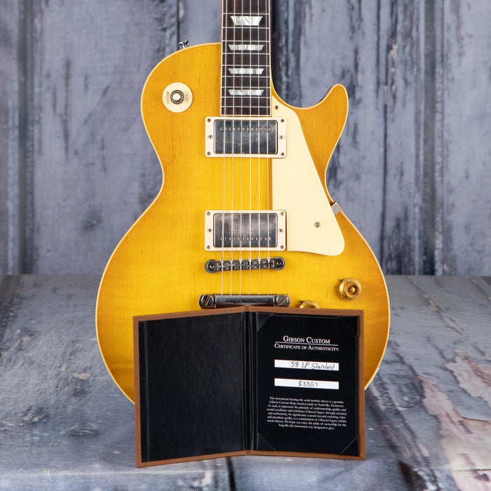 Gibson Custom Shop 1958 Les Paul Standard Reissue VOS, Lemon Burst