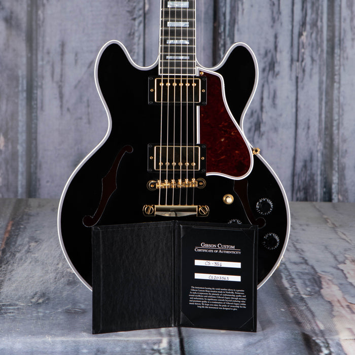 Gibson Custom Shop CS-356 Semi-Hollowbody, Ebony