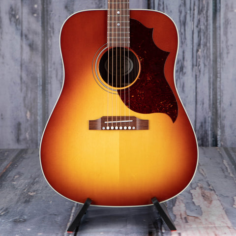 Gibson Montana Hummingbird Studio Rosewood Acoustic/Electric Guitar, Antique Natural, front closeup