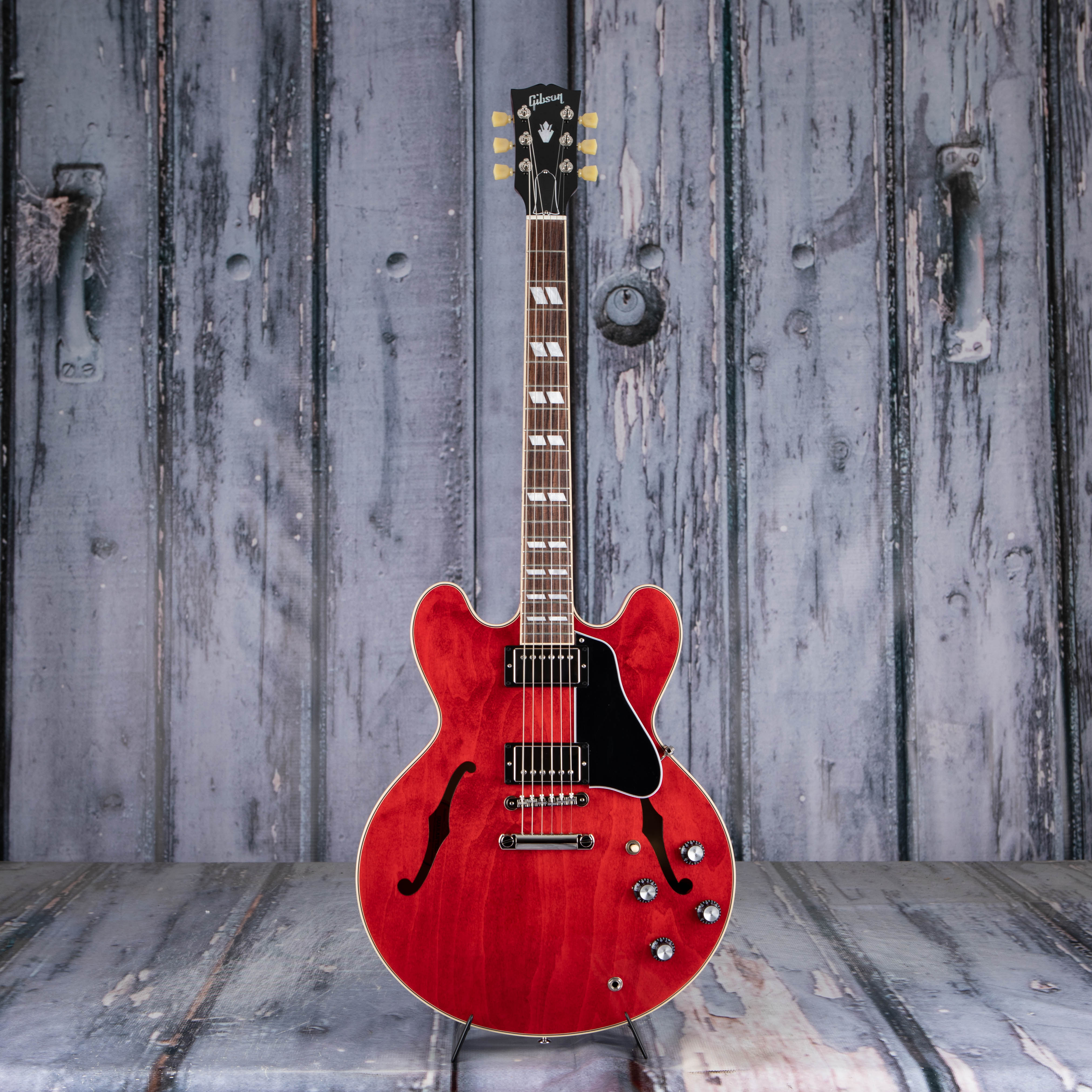 Gibson USA ES-345 Semi-Hollowbody Guitar, Sixties Cherry, front