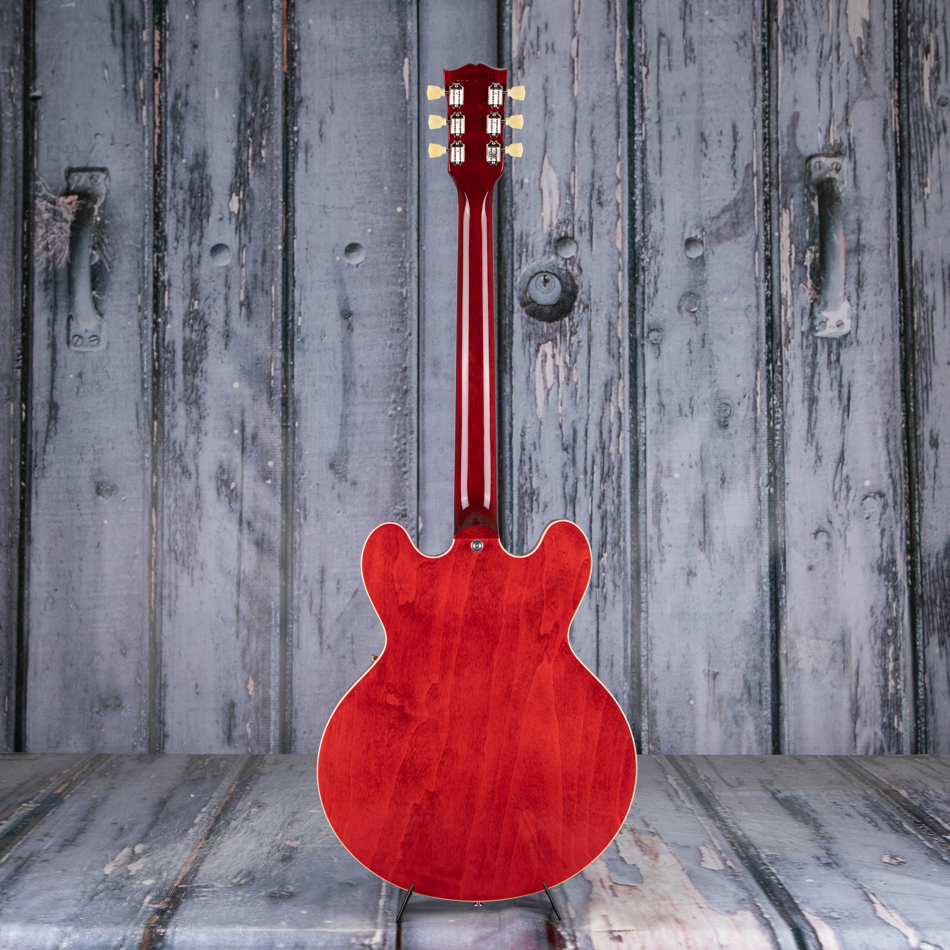 Gibson USA ES-345 Semi-Hollowbody Guitar, Sixties Cherry, bacl