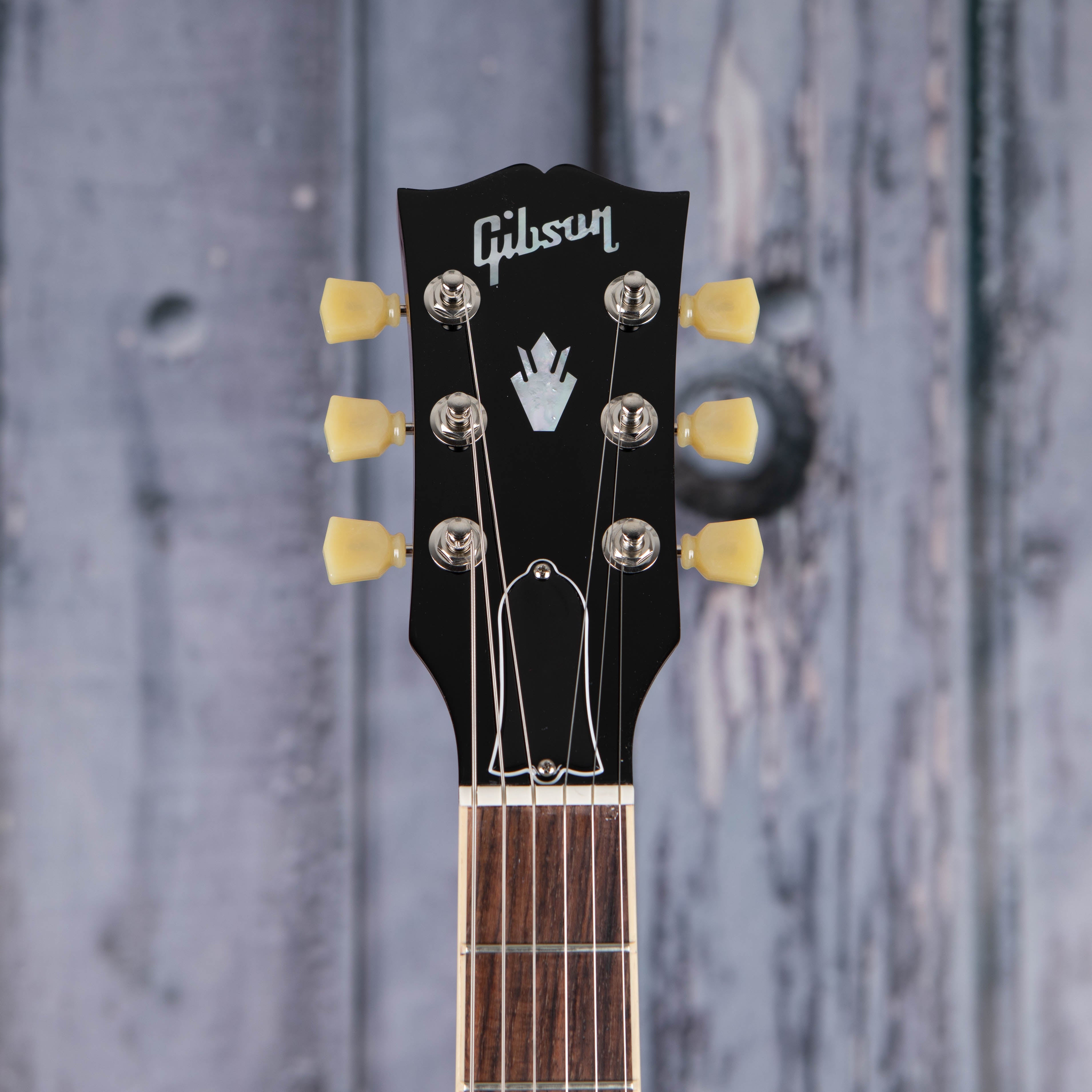 Gibson USA ES-345 Semi-Hollowbody Guitar, Sixties Cherry, front headstock