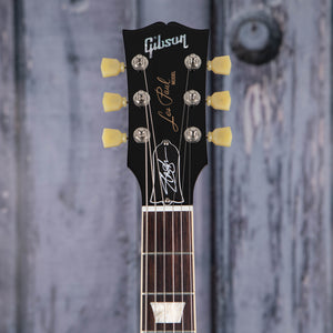 Gibson USA Slash Les Paul Standard Electric Guitar, November Burst, front headstock