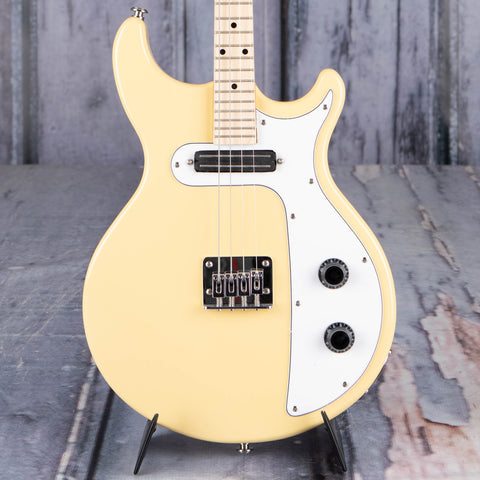 Gold Tone GME-4 4-String Mandolin, Cream Gloss, front closeup