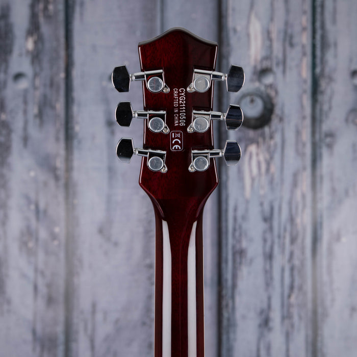 Gretsch G5222 Electromatic Double Jet BT W/ V-Stoptail, Walnut Stain