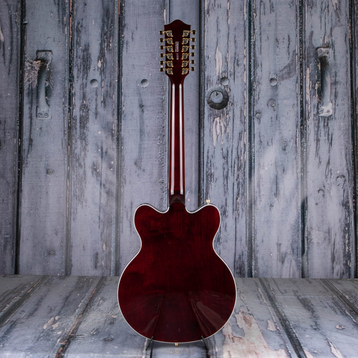 Gretsch G5422G-12 Electromatic Classic Hollowbody Double-Cut 12-String W/ Gold Hardware, Walnut Stain