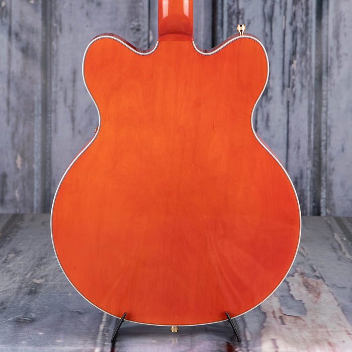 Gretsch G5422TG Electromatic Classic Hollow Body Double-Cut W/ Bigsby And Gold Hardware, Orange Stain