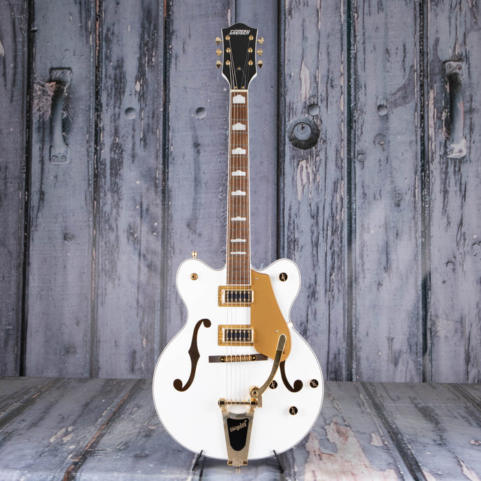 Gretsch G5422TG Electromatic Classic Hollow Body Double-Cut W/ Bigsby And Gold Hardware, Snowcrest White