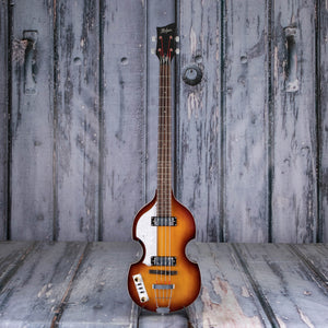 Höfner Ignition PRO Left-Handed Violin Bass Guitar, Sunburst, front