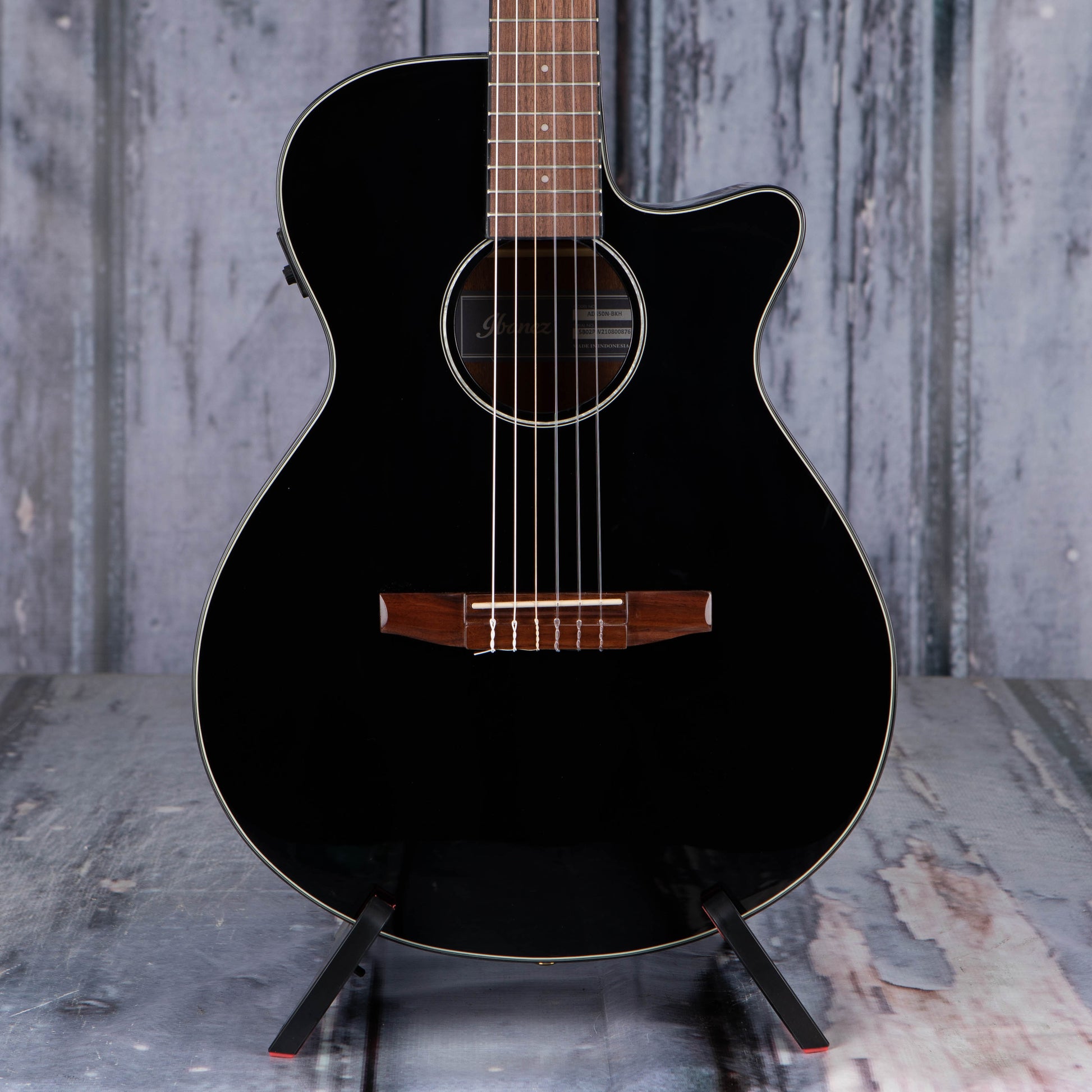 Ibanez AEG50N Classical Acoustic/Electric, Black High Gloss For Sale Replay Guitar Exchange