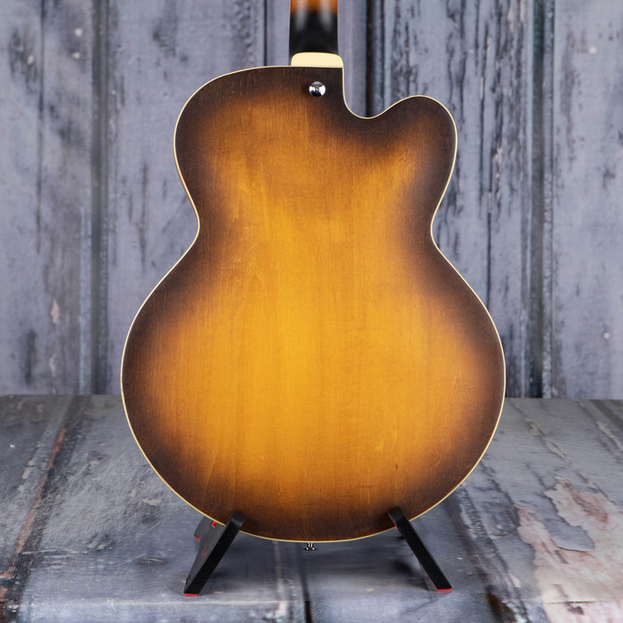 Ibanez Artcore AF55 Left-Handed Hollowbody, Tobacco Flat