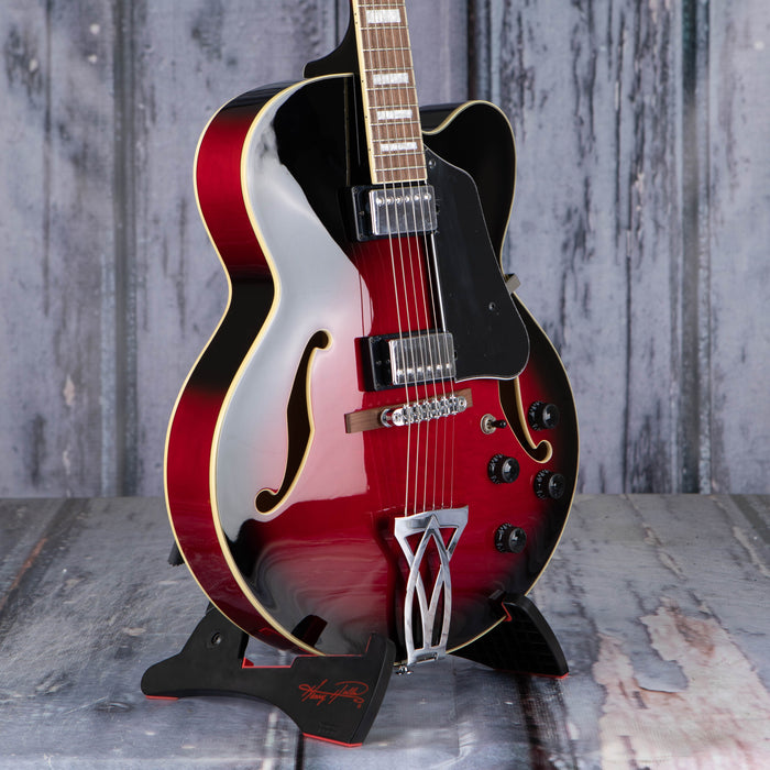 Ibanez Artcore AF75 Hollowbody, Transparent Red Sunburst