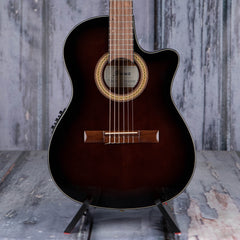 Ibanez GA35TCE Thinline Classical Acoustic/Electric, Dark Violin Sunburst